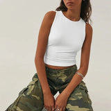 Nadja – Ärmelloses Crop-Top